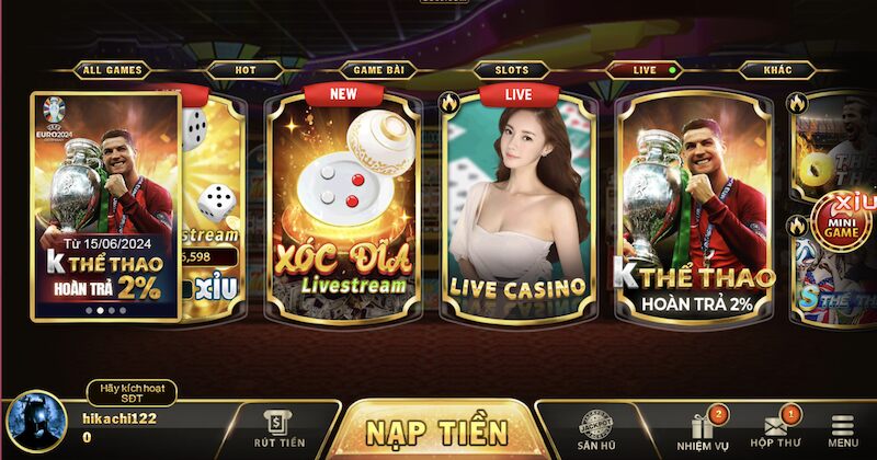 Live Casino Go88: Sòng bạc đỉnh cao và đẳng cấp năm 2026 2 Giới thiệu tổng quan Live Casino Go88